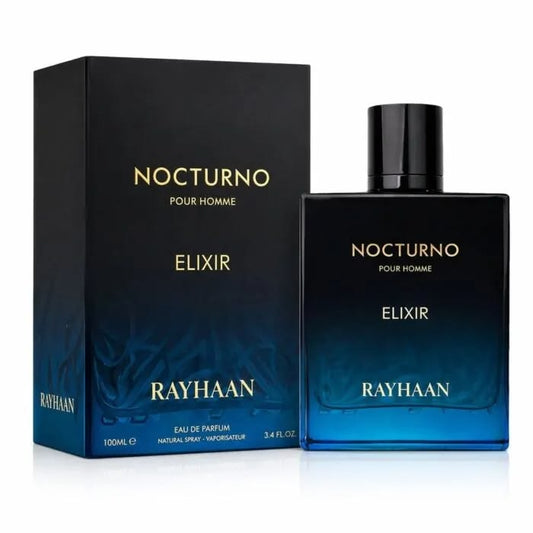 Rayhaan Nocturno Elixir EDP-inspiracja Bleu de Chanel L'Exclusif