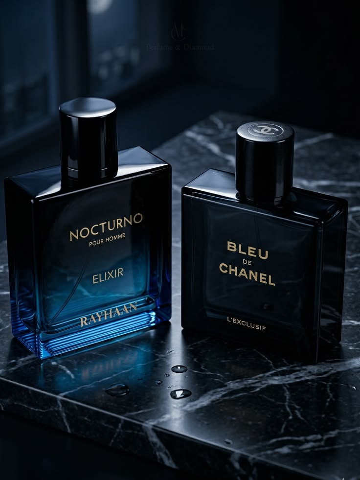 Rayhaan Nocturno Elixir EDP-inspiracja Bleu de Chanel L'Exclusif